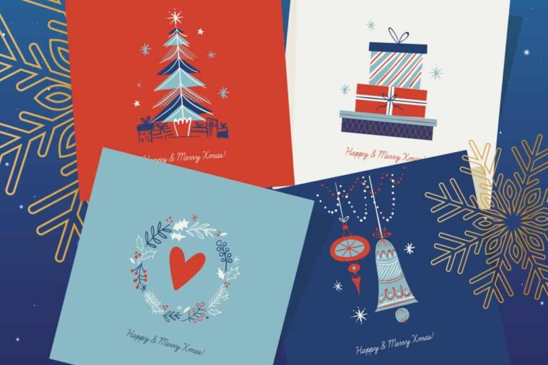 Cartel 20 edición del Concurso de Postales Navideñas