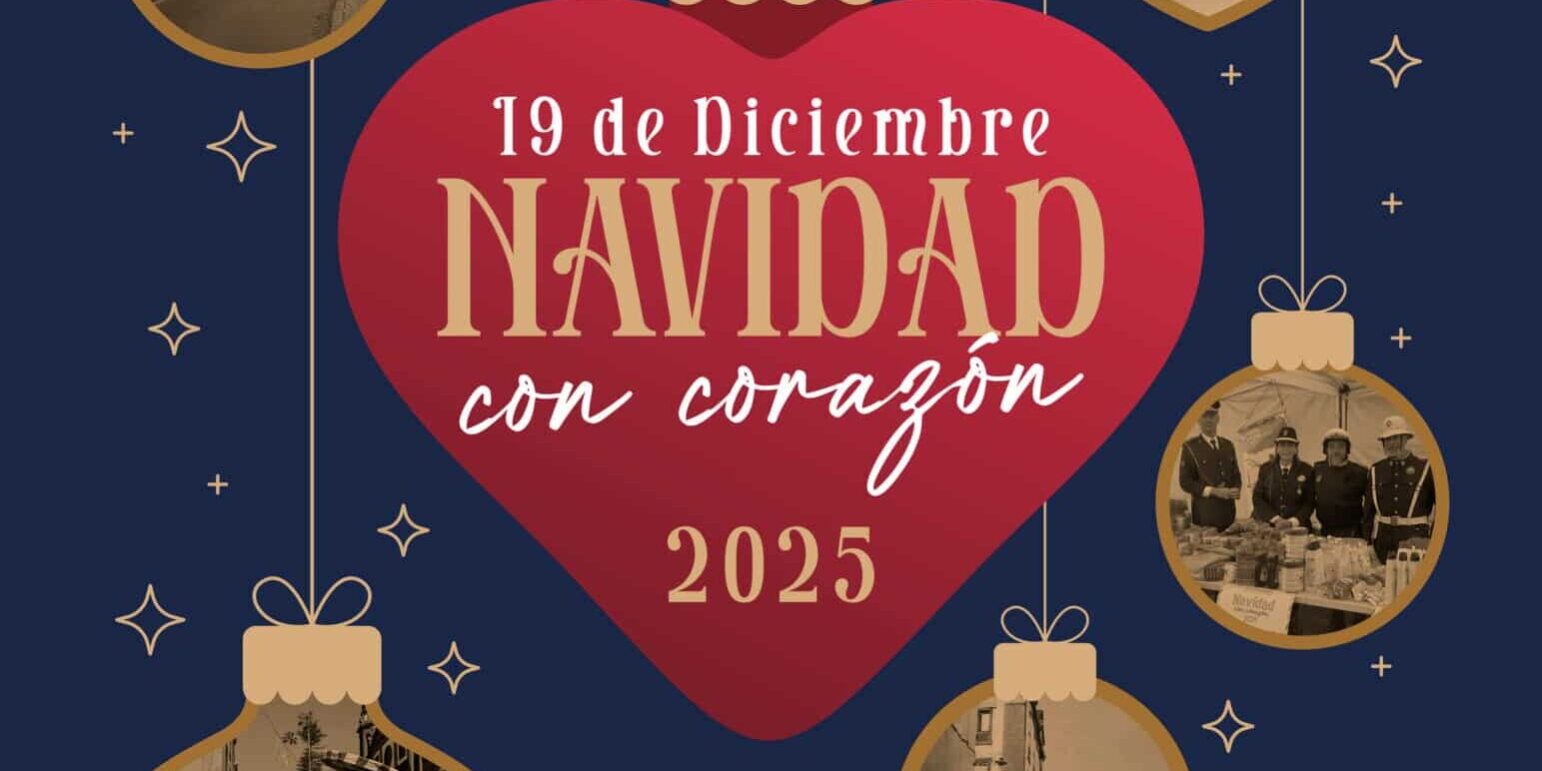 Cartel Navidad con Corazon