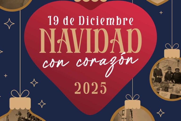 Cartel Navidad con Corazon