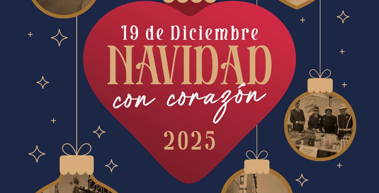 Cartel Navidad con Corazon
