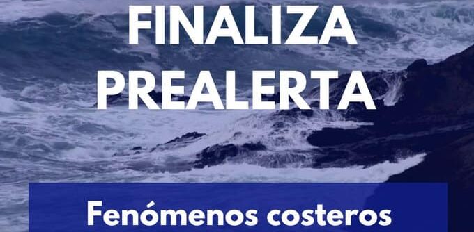 EL GOBIERNO FINALIZA LA PREALERTA POR FENÓMENOS COSTEROS EN CANARIAS 23-12-25