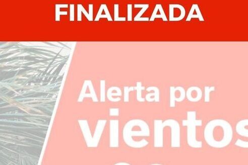 FINALIZADA ALERTA POR VIENTOS EN CANARIAS 14-12-25