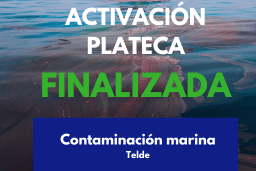 FINALIZADA LA ACTIVACIÓN DEL PLATECA POR CONTAMINACIÓN MARINA EN TELDE 19-12-25