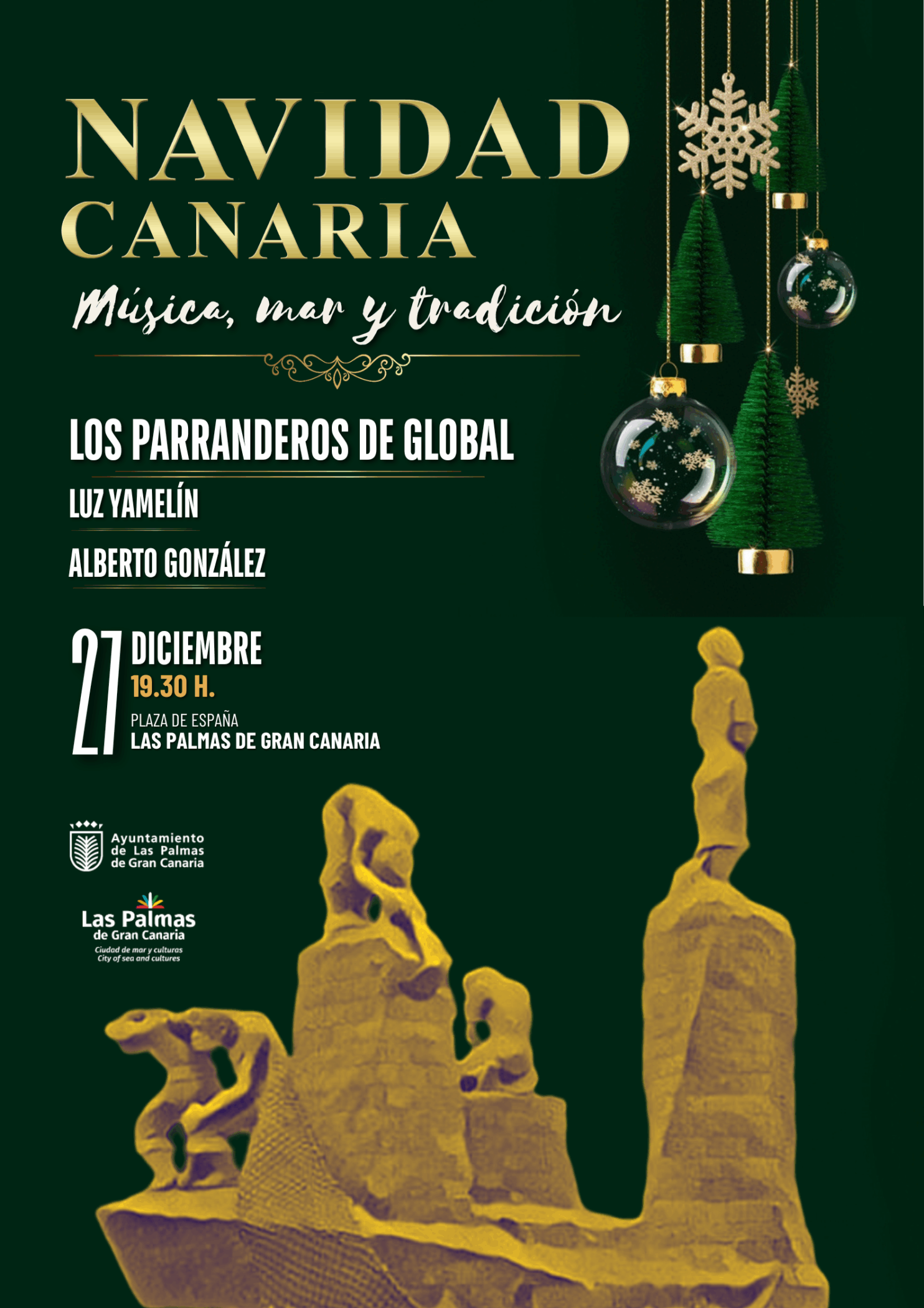 Folclore Plaza de España 27 de diciembre