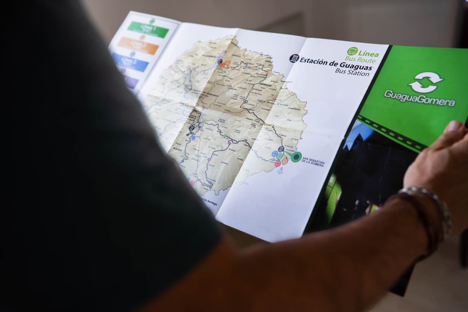 Nuevo folleto informativo de GuaguaGomera