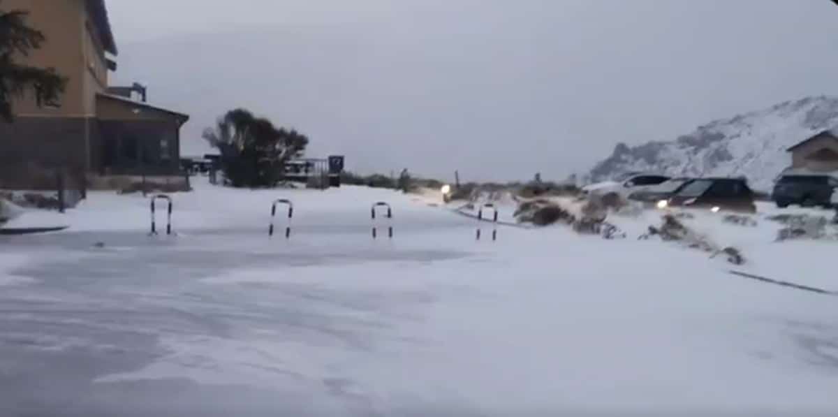 PARQUE NACIONAL DEL TEIDE NEVADO 13-12-25