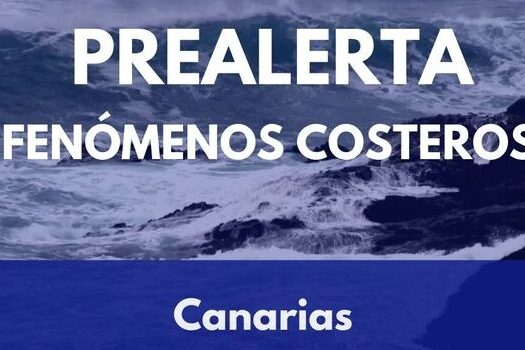 PREALERTA POR FENÓMENOS COSTEROS EN CANARIAS 15-12-25