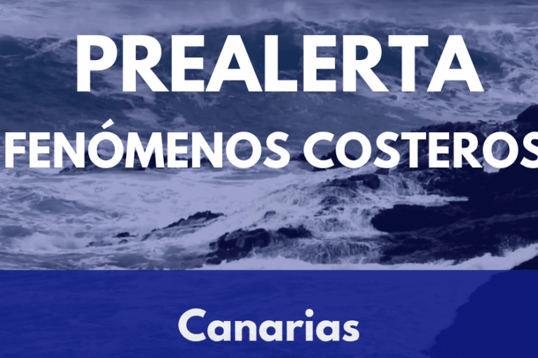 PREALERTA POR FENÓMENOS COSTEROS EN CANARIAS 2-12-25