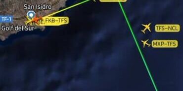 SITUACIÓN CONFLICTIVA A BORDO DE UN VUELO LLEGAN A TENERIFE SUR 31-12-25
