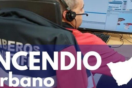 VARIAS LLAMADAS ALERTAN DEL INCENDIO EN UNA VIVIENDA EN LA MATANZA DE ACENTEJO 26-12-25