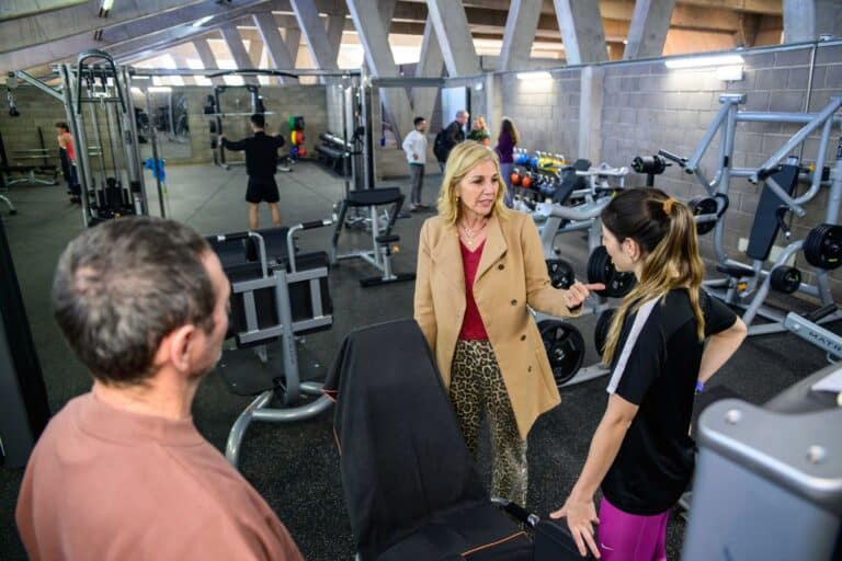 Yolanda Moliné, de visita en el CIAT