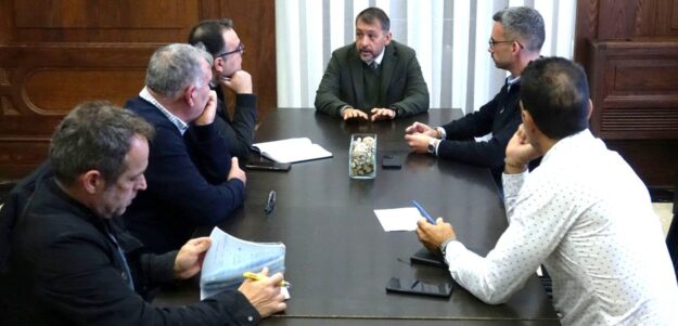 260114 Reunión con directivos del CD Sobradillo