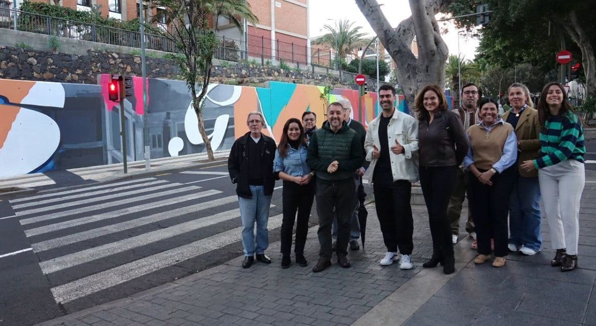 260119 Inauguración mural de Los Gladiolos