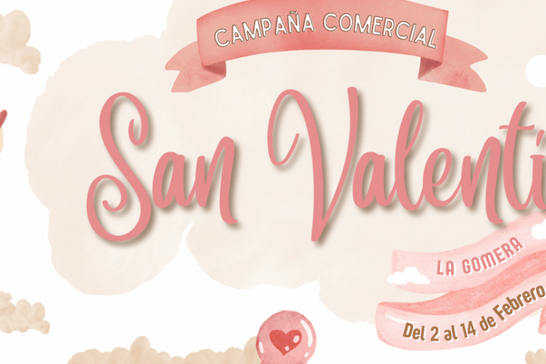 290126 Cartel campaña comercial San Valentín 2026 La Gomera