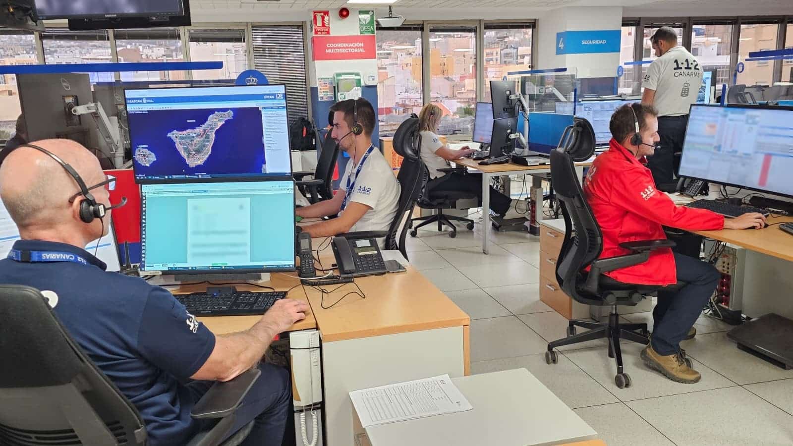 ACTIVIDAD DEL 1-1-2 CANARIAS EN NOCHEVIEJA2 DESCIENDE CON RESPECTO A 2024 1-1-26