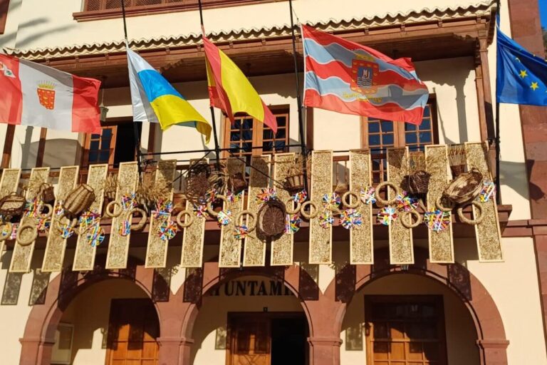 BANDERAS A MEDIA ASTA