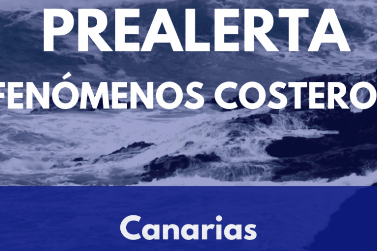 EL GOBIERNO DE CANARIAS DECLARA LA PREALERTA POR FENÓMENOS COSTEROS 22-1-26