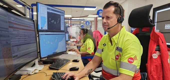 EL PERSONAL DEL SUC RECUPERA A UN HOMBRE TRAS UNA PARADA CARDIORRESPIRATORIA EN LA VÍA PÚBLICA EN TELDE-GRAN CANARIA 25-1-26