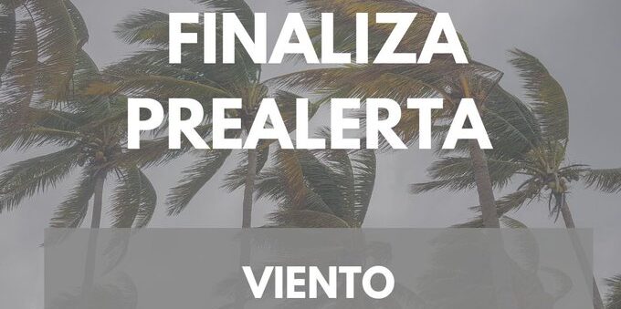 FINALIZA LA PREALERTA POR VIENTO EN CANARIAS 9-1-26