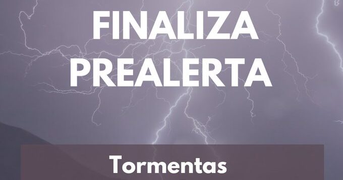 FINALIZA PREALERTA POR TORMENTAS EN CANARIAS 2-1-26