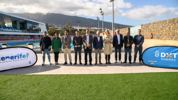FOTO. Imagen de archivo de la presentación del campeonato del mundo júnior femenino de waterpolo 2026, que también acogerá el CDAT, en Tenerife
