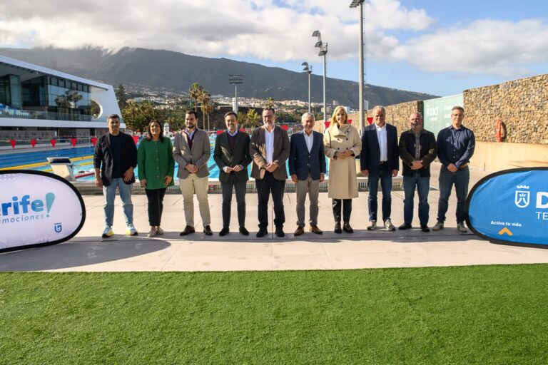 FOTO. Imagen de archivo de la presentación del campeonato del mundo júnior femenino de waterpolo 2026, que también acogerá el CDAT, en Tenerife