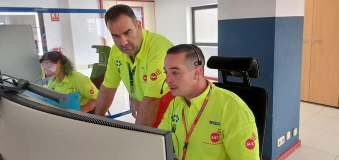 HERIDO UN CICLISTA TRAS LA COLISIÓN CONN UN COCHE EN TEGUISE-LANZAROTE 8-1-26