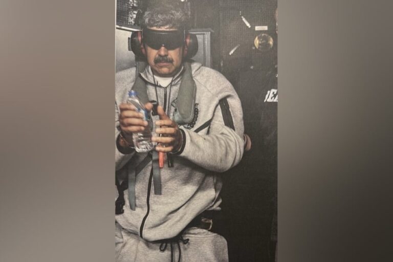 MADURO DETENIDO-PRIMERA IMAGEN 3-1-26