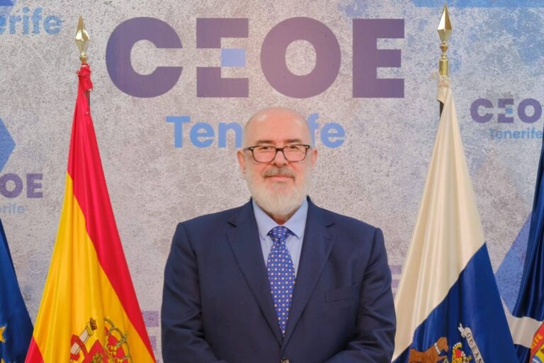 Pedro Alfonso, presidente de CEOE Tenerife