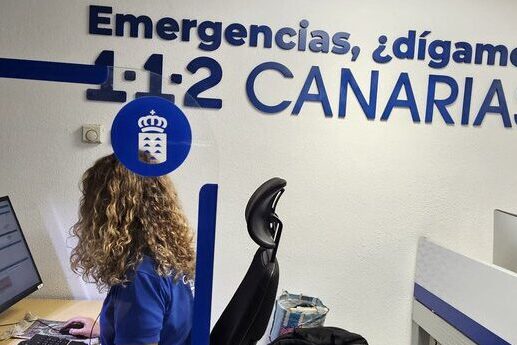 UNA MUJER RESULTA HERIDA TRAS SALIDA DE VÍA, VUELCO Y COLISIÓN EN GUÍA DE ISORA 3-1-26