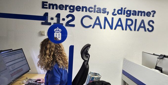 UNA MUJER RESULTA HERIDA TRAS SALIDA DE VÍA, VUELCO Y COLISIÓN EN GUÍA DE ISORA 3-1-26