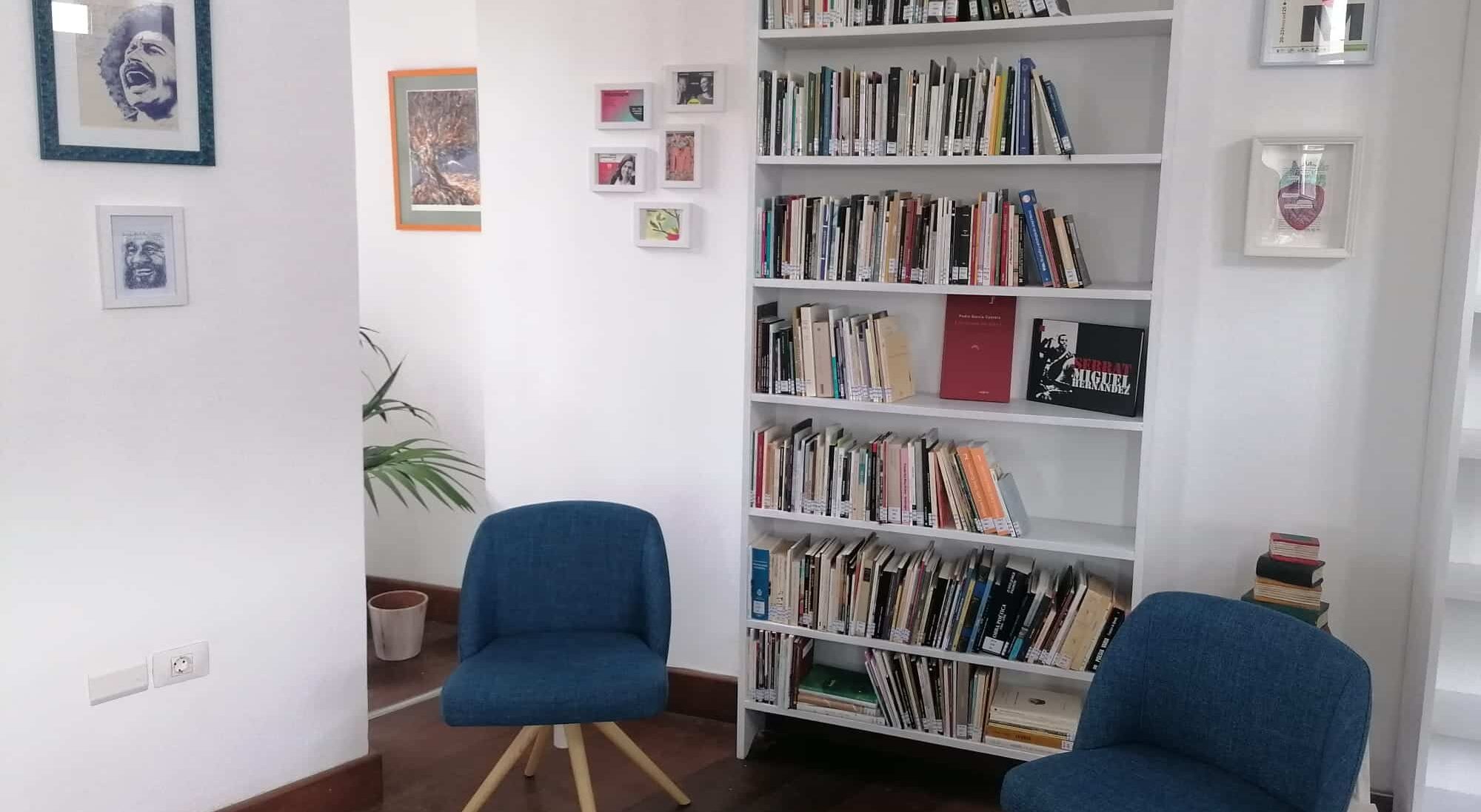 Un rincón de la nueva biblioteca (2)