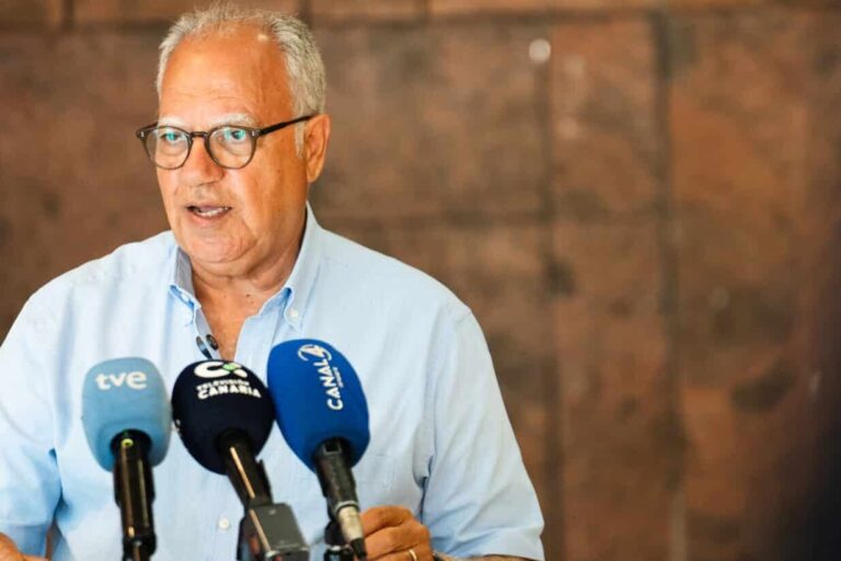 230226 Casimiro Curbelo, presidente del Cabildo de La Gomera
