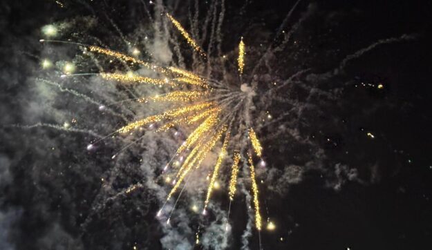 260222 Fuegos en la despedida del Carnaval 2026