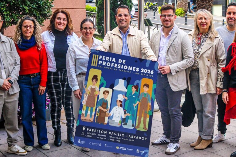 270226 Presentaci�n de la III Feria de las Profesiones 2026 con cartel