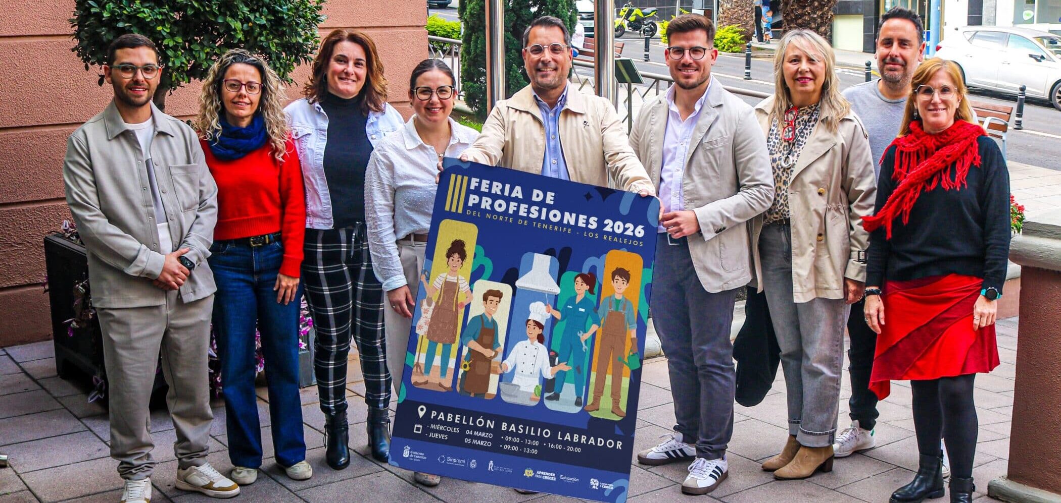 270226 Presentaci�n de la III Feria de las Profesiones 2026 con cartel