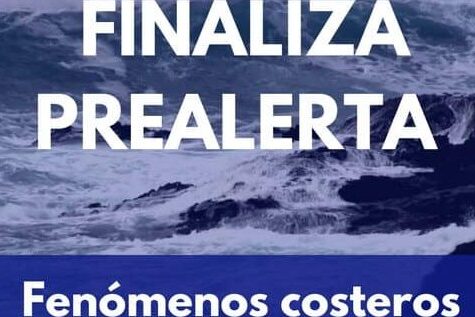 ADA PREALERTA POR FENÓMENOS COSTEROS EN LAS ISLAS 16-2-26