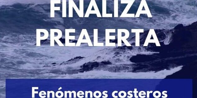 ADA PREALERTA POR FENÓMENOS COSTEROS EN LAS ISLAS 16-2-26