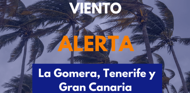 ALERTA POR VIENTO EN LA GOMERA, TENERIFE Y GRAN CANARIA 28-2-26
