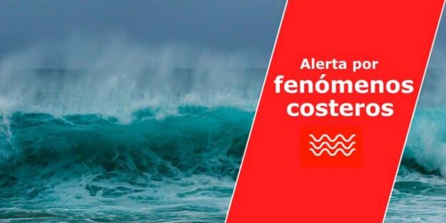 EL GOBIERNO DE CANARIAS DECLARA LA ALERTA POR FENÓMENOS COSTEROS 24-2-26