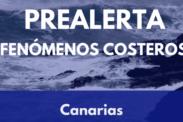 EL GOBIERNO DE CANARIAS DECLARA LA PREALERTA POR FENÓMENOS COSTEROS EN TODAS LAS ISLAS 20-2-26
