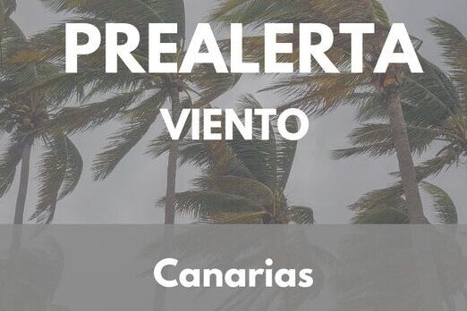 EL GOBIERNO DE CANARIAS DECLARA LA PREALERTA POR VIENTO 24-2-26