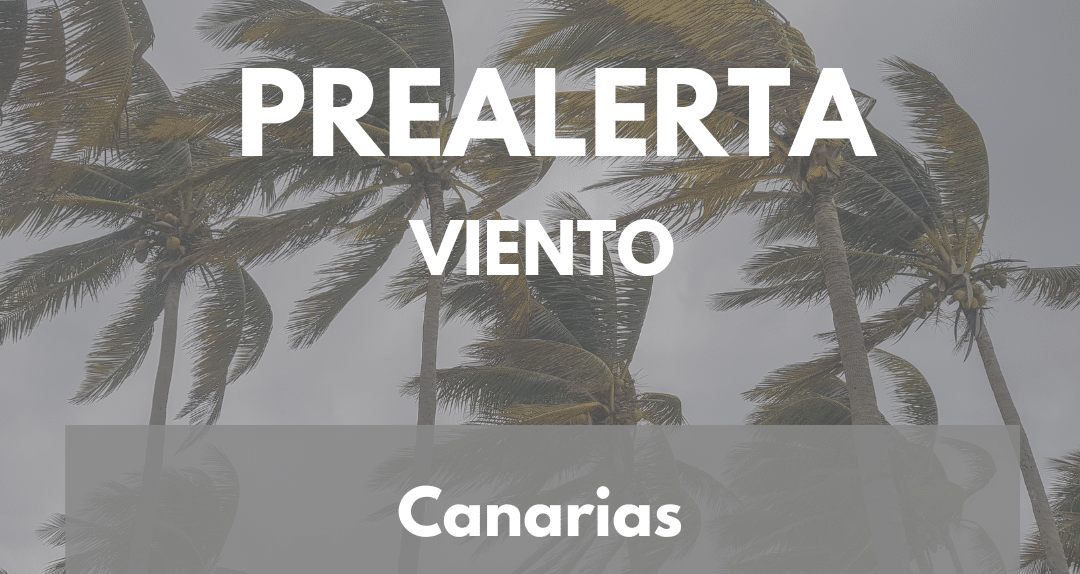 EL GOBIERNO DE CANARIAS DECLARA LA SITUACIÓN DE PREALERTA POR VIENTO EN EL ARCHIPIÉLAGO 12-2-26
