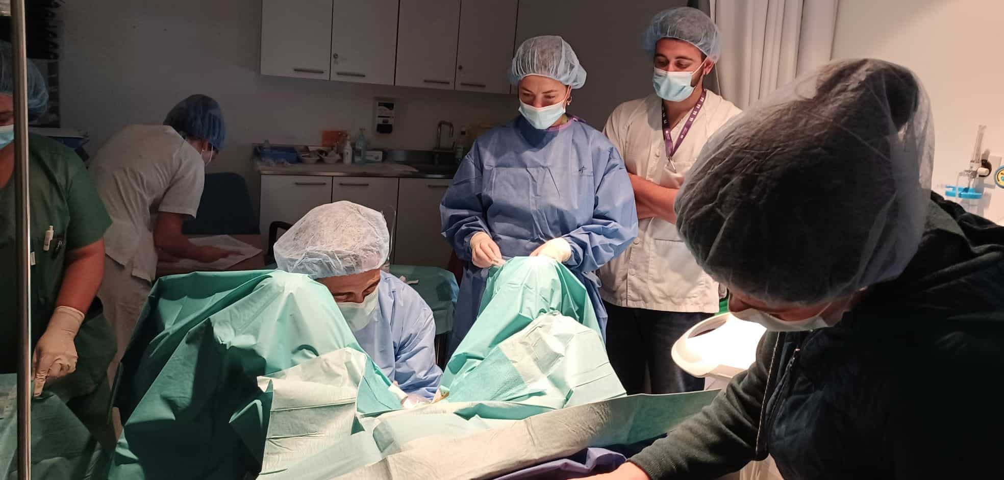 Escleroterapia quistes de ovario en consulta