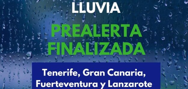 FINALIZA LA PREALERTA POR LLUVIAS EN CANARIAS 27-2-26