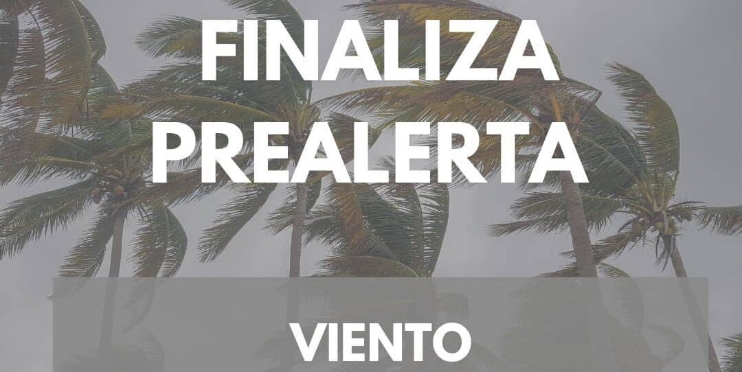 FINALIZA LA PREALERTA POR VIENTO EN CANARIAS 16-2-26