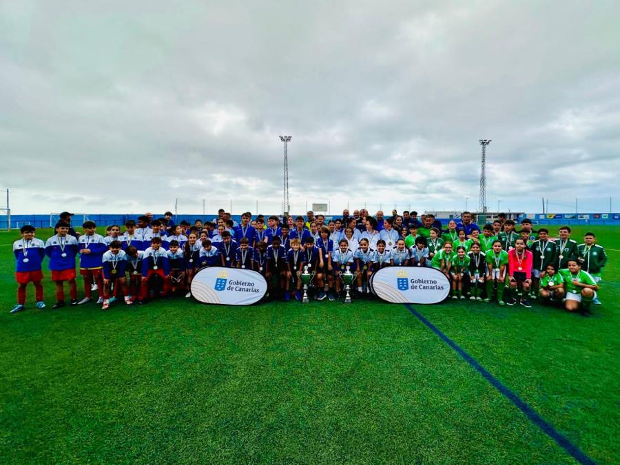 FOTO. Imagen de la fase provincial de Santa Cruz de Tenerife de fútbol 7