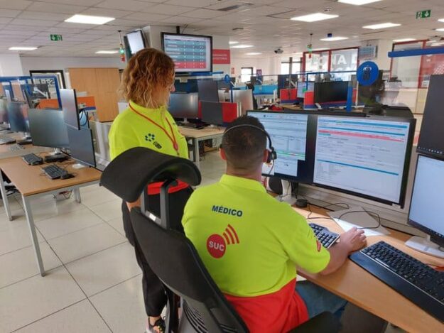 HERIDO UN CICLISTA TRAS SUFRIR UNA CAÍDA EN LAS PALMAS DE GRAN CANARIA 24-2-26