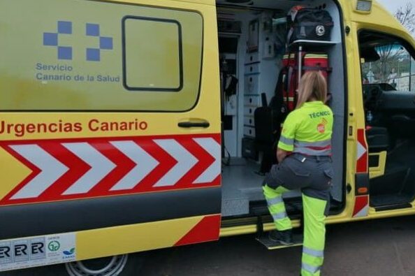 MUJER EN ESTADO CRÍTICO TRAS EL ATROPELLO DE UN COCHE EN SANTA CRUZ DE TENERIFE 5-2-26