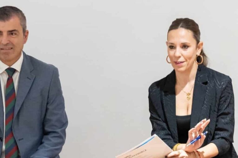 Manuel Domínguez y Jéssica de León